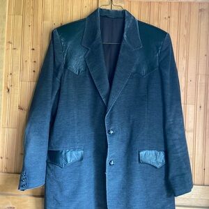PIONEER Black Sport Coat Classic Design